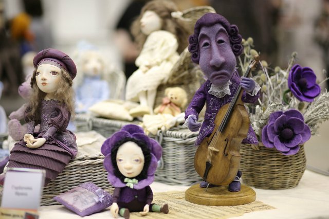 Великолепие выставки "Искусство Куклы" 11 декабря 2015 г