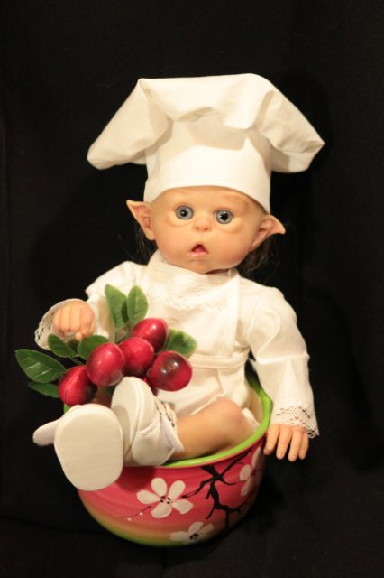 Кукла реборн мини Офелькин | Бэйбики Кукла реборн мини Офелькин (фото 2)