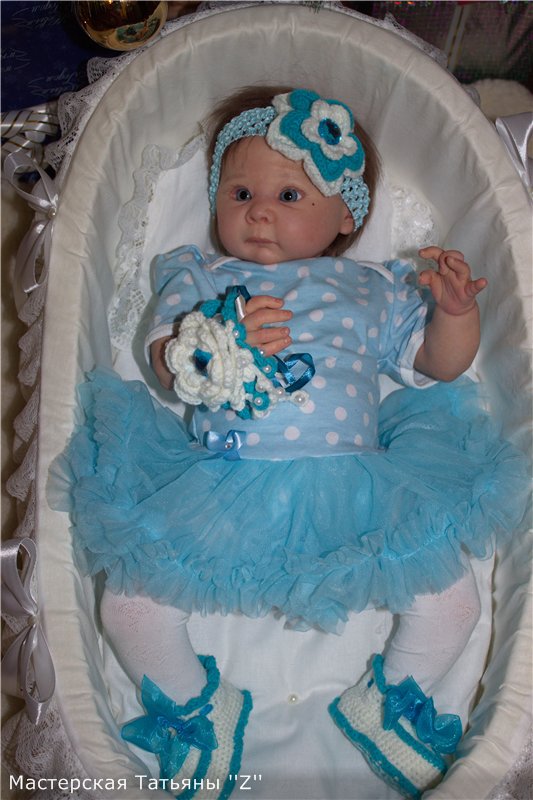 Послушная девочка реборн Лиза (фото 3)