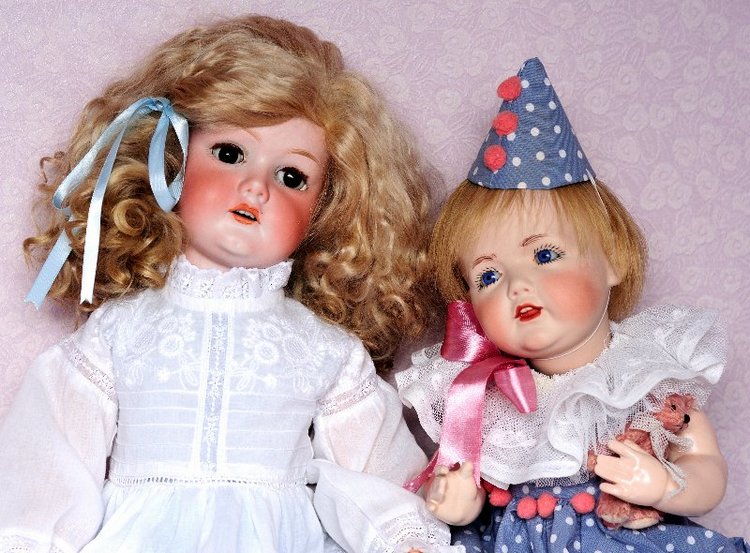 История одной любви — Редкие антикварные куклы и реплики: воск