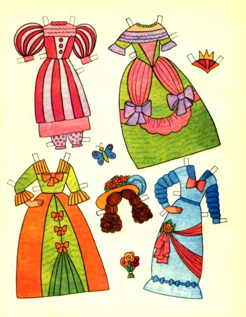 Бумажные куклы для вырезания моего детства (фото 5)