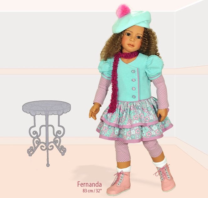 9 новых кукол Heidi Plusczok (фото 5)