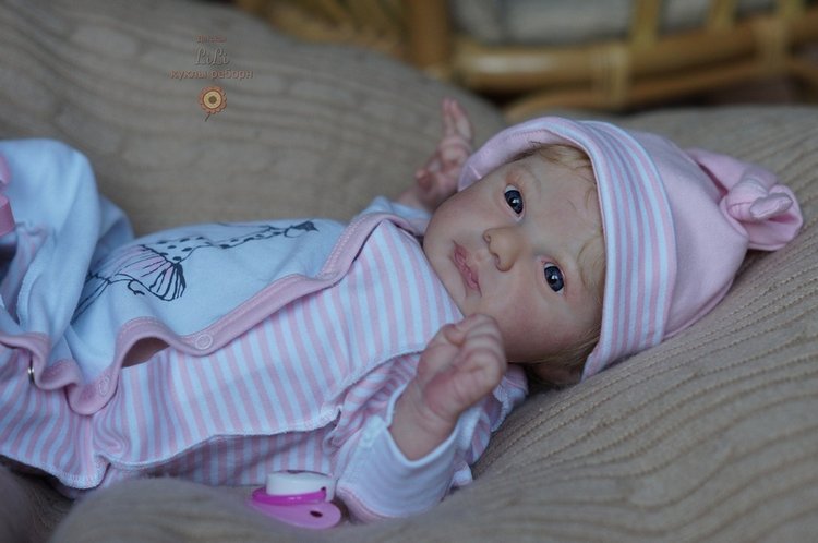 Моя малышка реборн Аврора Скай (фото 9)
