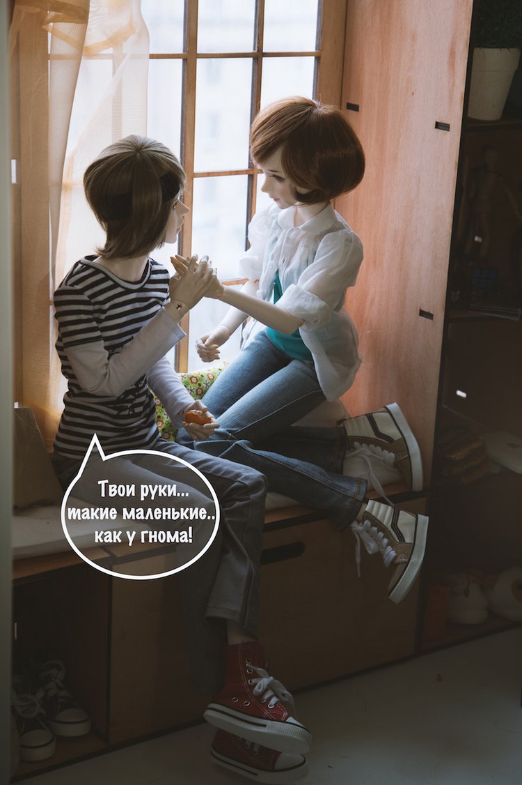 Мандаринки сближают — Фотоистории с куклами BJD (БЖД): сериалы