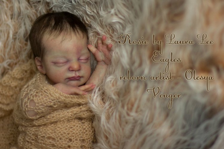 Кроха Торопыжка, недоношенная малышка Рози. Кукла реборн Олеси Венгер