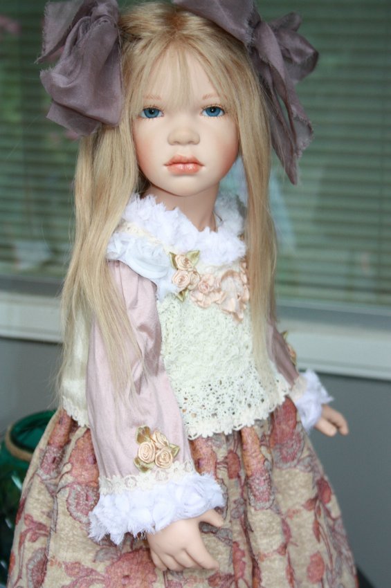 Марусина прогулка по саду. Коллекционная кукла от Zofia & Henry Zawieruszynski