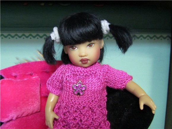 У нас обновка. Коллекционная кукла от Helen Kish (фото 7)