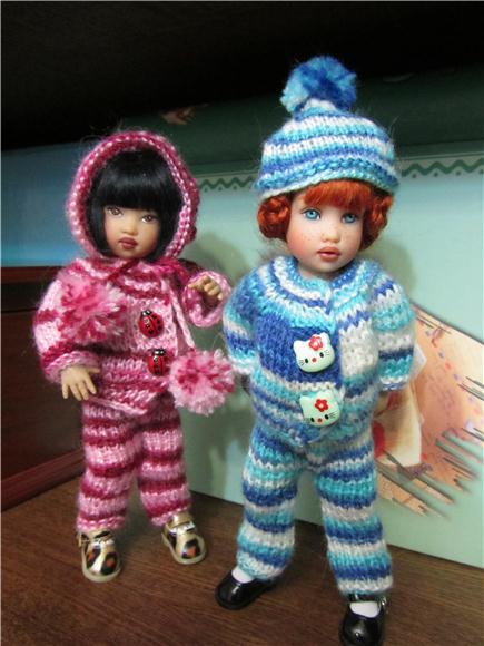 Рабочие будни, но скучать не приходится. Куклы Helen Kish