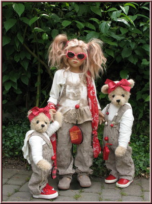 "Игрушки" для взрослых людей. TAMINA из коллекции 2006 года от Annette Himstedt (фото 5)