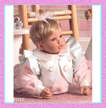 Две сестрички- "Жемчужный букет".Коллекционные куклы Ли Миддлтон