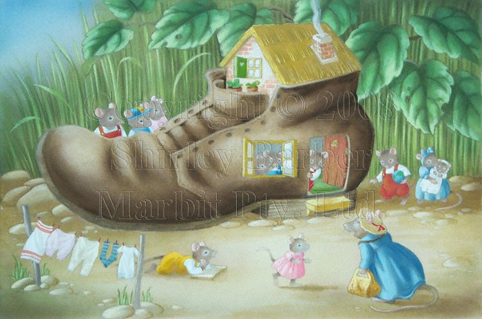 Мир эльфов и фей от Ширли Барбер (SHIRLEY BARBER)