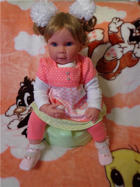 Моя Маруся! Любимая куколка от Lee Middleton и Рева Шик