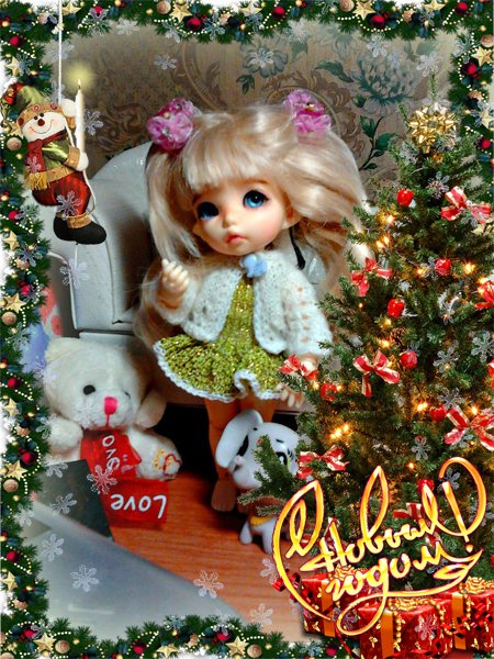 Мама,скоро Новый Год? Кукла бжд PukiFee Ante | Бэйбики Мама,скоро Новый Год? Кукла бжд PukiFee Ante (фото 7)