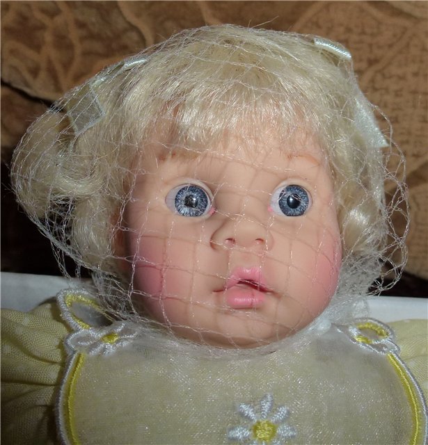 Рождественский Ангел. Виниловая малышка от Pauline Bjonness-Jacobsen (Паулине Якобсен) (фото 3)