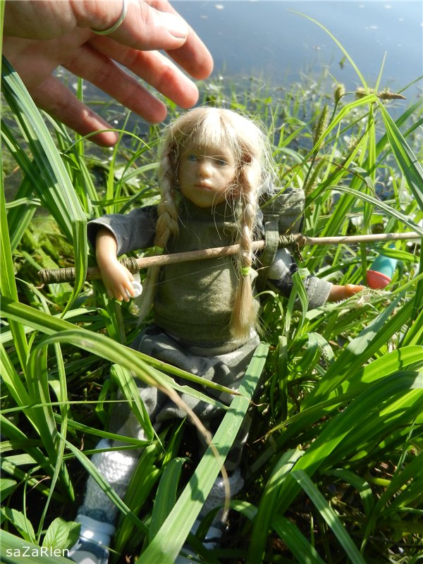 Рыбак рыбака видит из далека. Himmelschlusselchen от Annette Himstedt (фото 9)