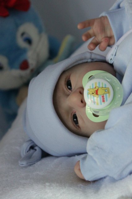 Белокурый ангел Саввушка! Куколка реборн Виктории Вишни