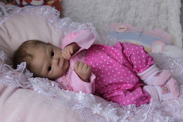 Мышонок Ульяша 3... Куколка реборн Виктории Вишни