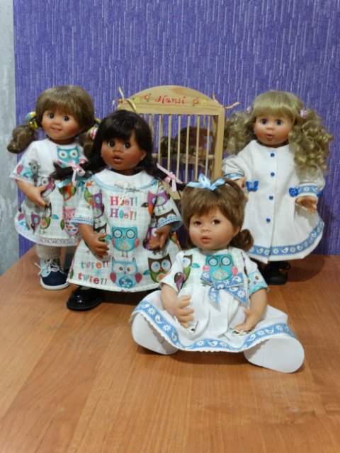 Новые нарядики для любимых малышек