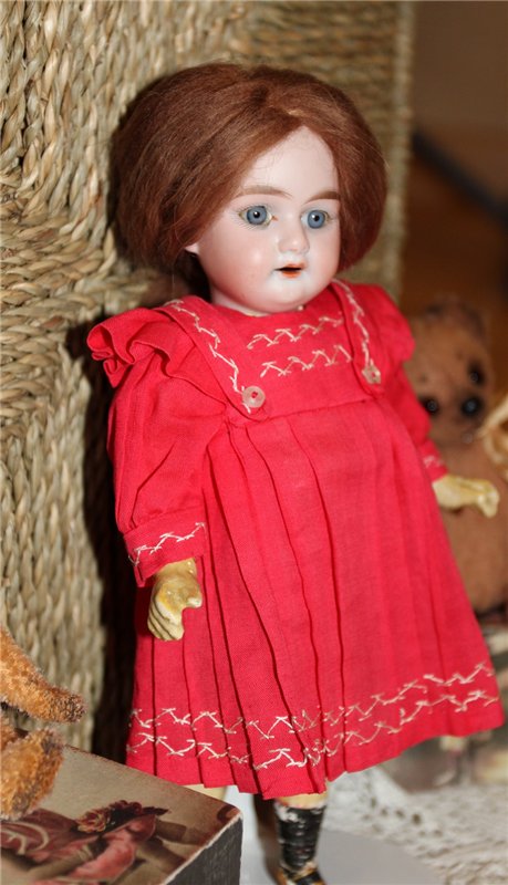 Новый образ Марселины, антикварная куколка Armand Marseille