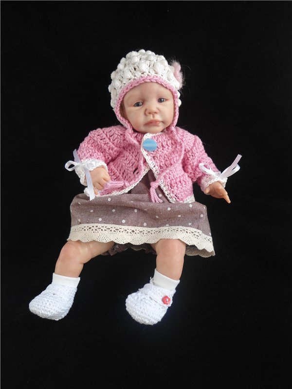 Авторская кукла Машенька, малышка ноября (фото 8)