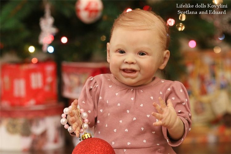 На щечке родинка, а в глазах любовь! Варенька - кукла реборн Ковылиных Светланы и Эдуарда