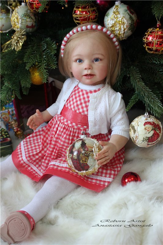 Влада.Счастья много не бывает. Кукла реборн Анастасии Гангало