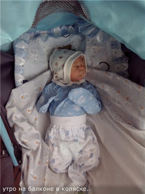 Маленький малыш реборн Андрейка, молд Жульен