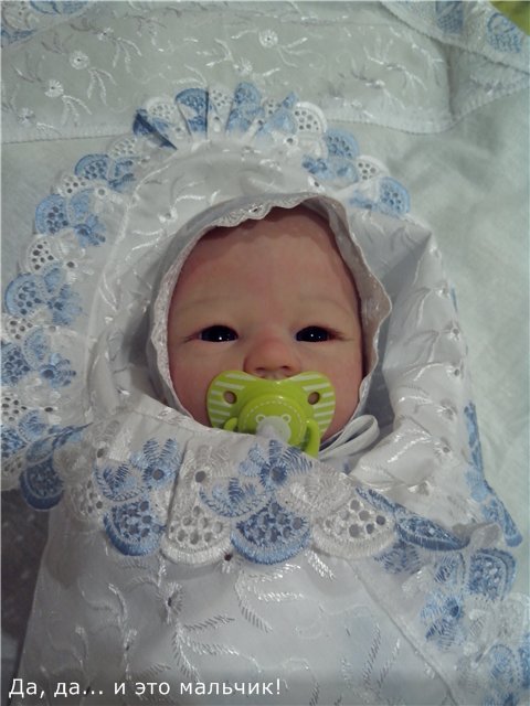 Кукла реборн Янчик, Ян молд Jamie от Tina Kewy