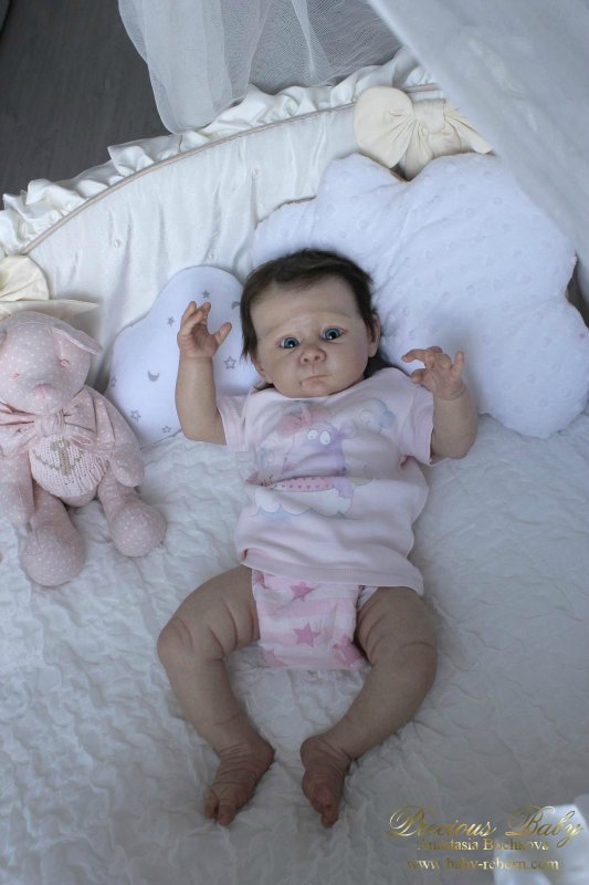 Моя маленькая пуговка! Кукла реборн Анастасии Бочковой