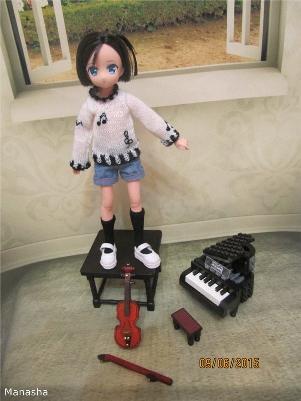 Свитерок для юного музыканта