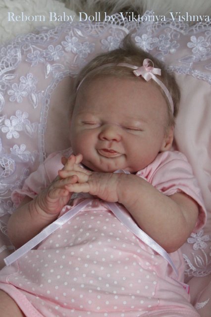 Крохотулька Angeli от Elisa Marx. Куколка реборн Виктории Вишни