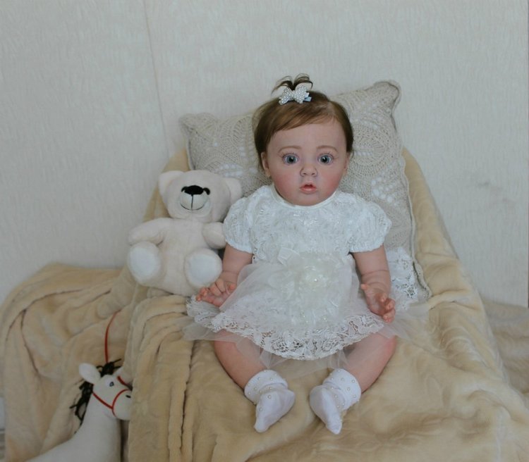 Маленькая Миланочка! Кукла реборн Шепелевой Людмилы (фото 5)