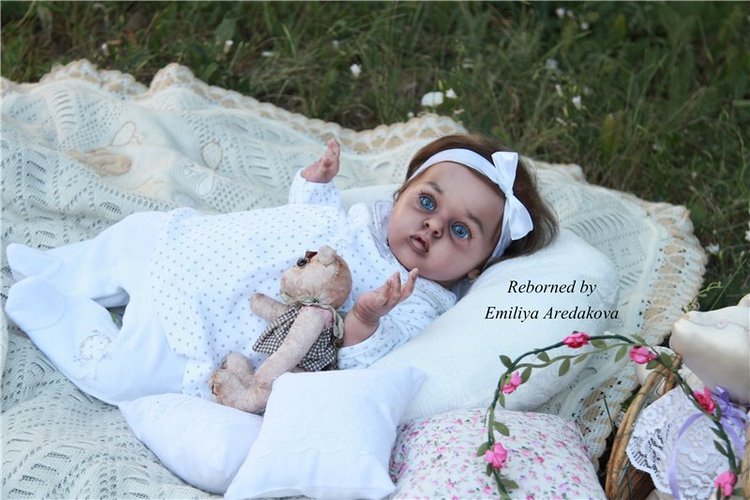 Экзотическая девочка Лилит. Кукла реборн Эмилии Аредаковой
