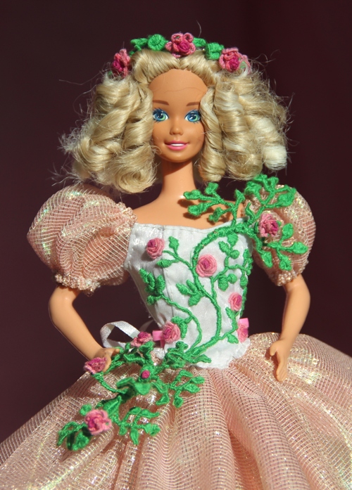 Простушка и розовый куст — Реставрация и преображение кукол: ремонт