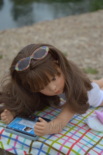 Француженка в провинции. Куклы Sylvia Natterer finouche от Petitcollin и minouche от Kathe Kruse