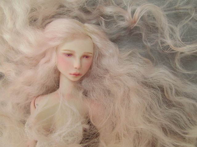 Шарнирная авторская кукла Аврора