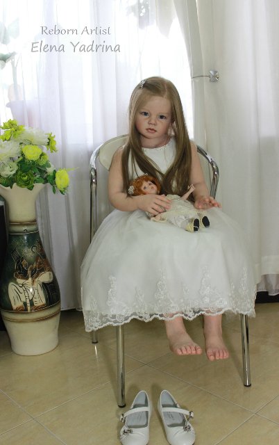 Эва и Анжела. Часть первая - Девочки. Куклы реборн Елены Ядриной