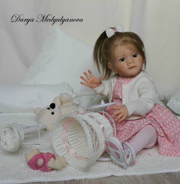 Моя принцесса Gloria! Frida от Karola Wegerich. Кукла реборн Дарьи Медюляновой