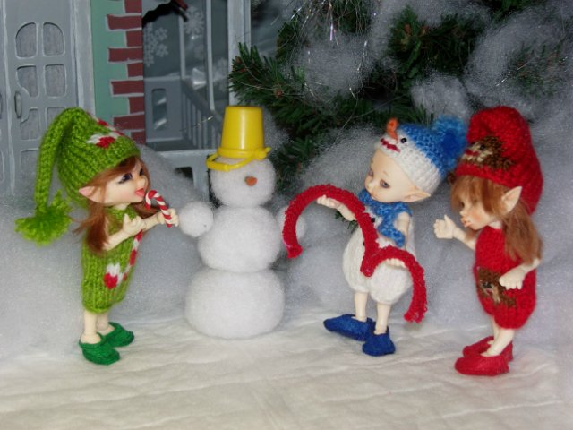 Зимние истории от Таниты. История 2 "Снеговик"