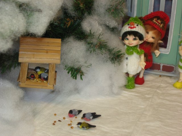 Зимние истории от Таниты. История 3 "Птички-невелички"