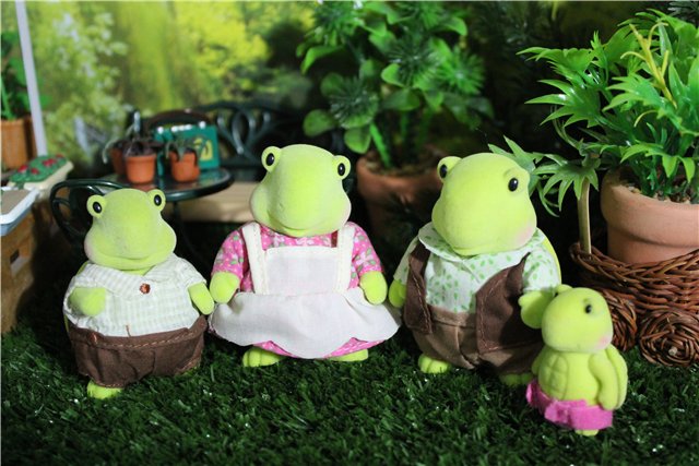 Коллекция флоковых игрушек