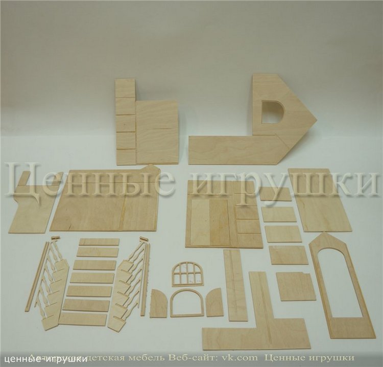 Собираем кровать-домик — Авторские игрушки из разных материалов: синельная проволока (фото 4)