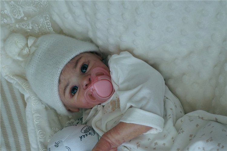 Еще одна улыбашка. Кукла реборн Наталии Коноваловой