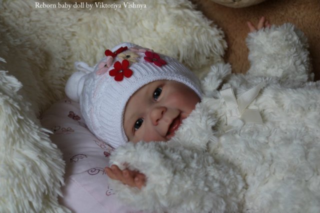 Мейзи... Куколка Реборн Виктории Вишни