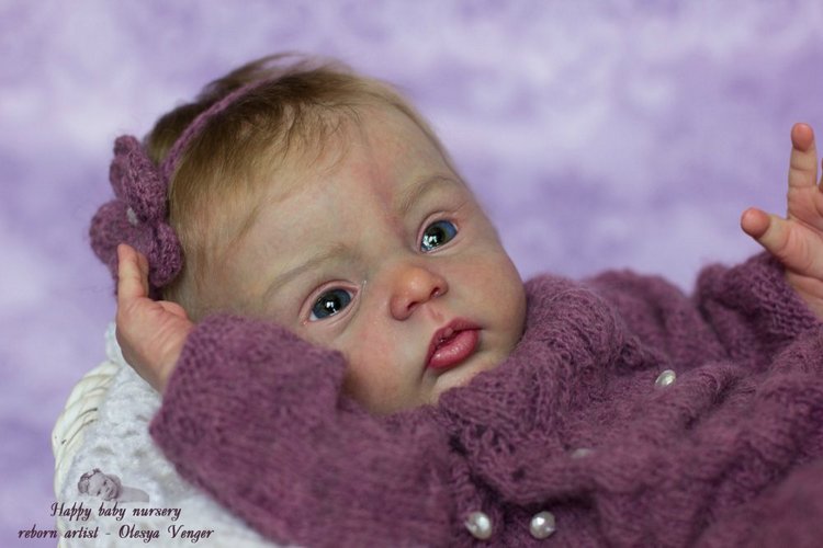Мой ангел, моя нежность, моя Амелия. Кукла реборн Олеси Венгер