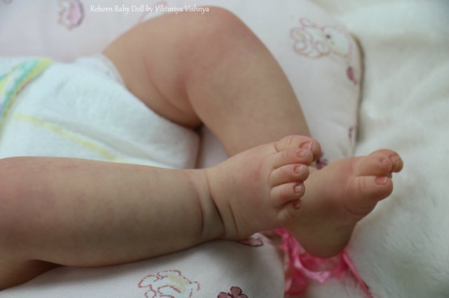 Нежнуля Ноа...Куколка реборн Виктории Вишни (фото 6)