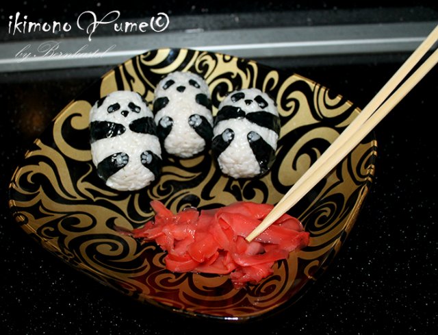 Рисовые пандочки — Авторские игрушки из разных материалов: синельная проволока (фото 5)