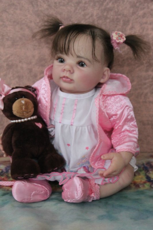 Моя малышня, кукла реборн Элины Кудрявцевой (фото 2)