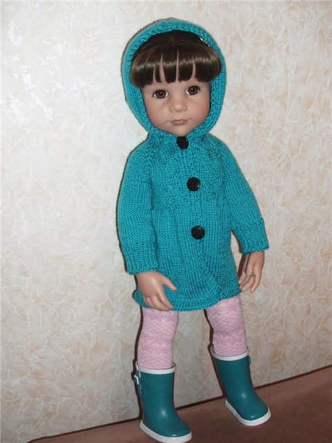 Наши обновы. Вязаная одежда для кукол (фото 3)