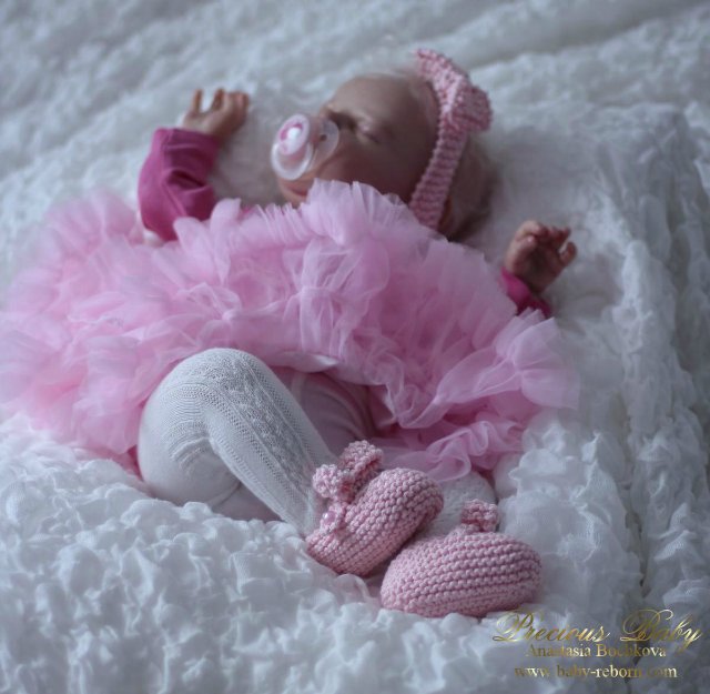 Маленькая снежинка! Кукла реборн Анастасии Бочковой